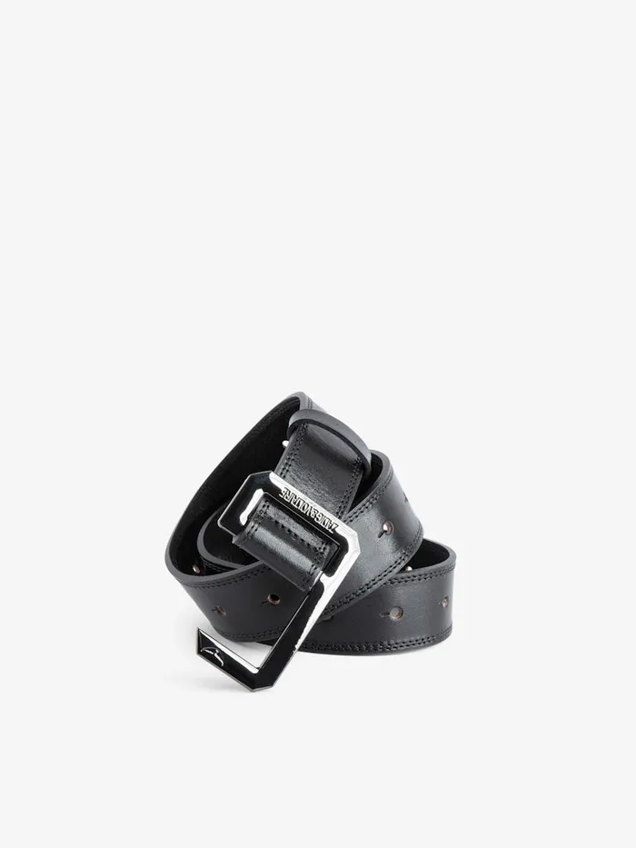 Women Zadig and Voltaire Belts La Cecilia Belt Black