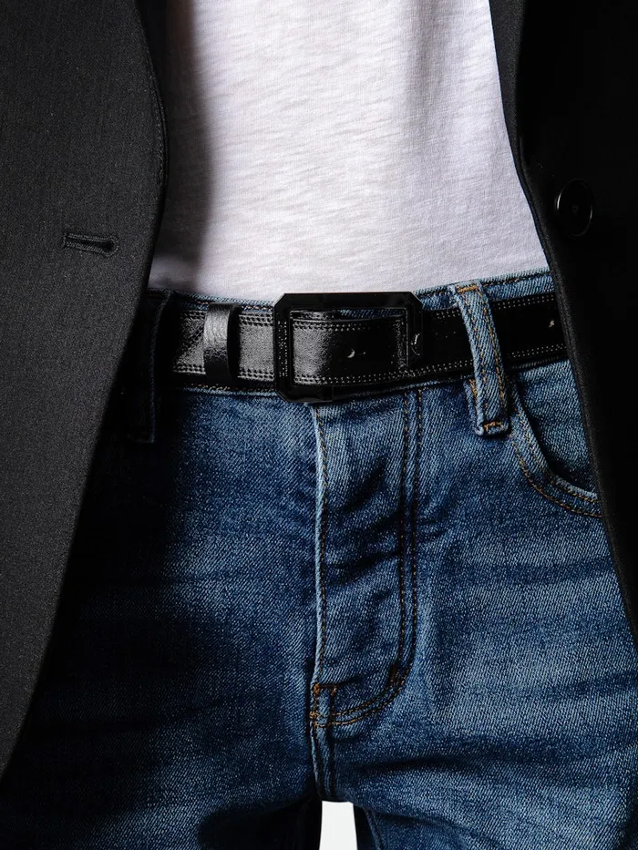 Women Zadig and Voltaire Belts La Cecilia Belt Leather Black
