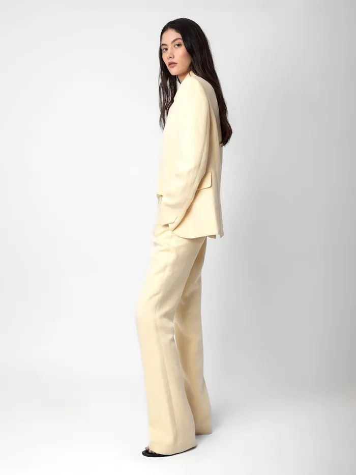 Women Zadig and Voltaire Blazers Very Linen Blazer Cedra