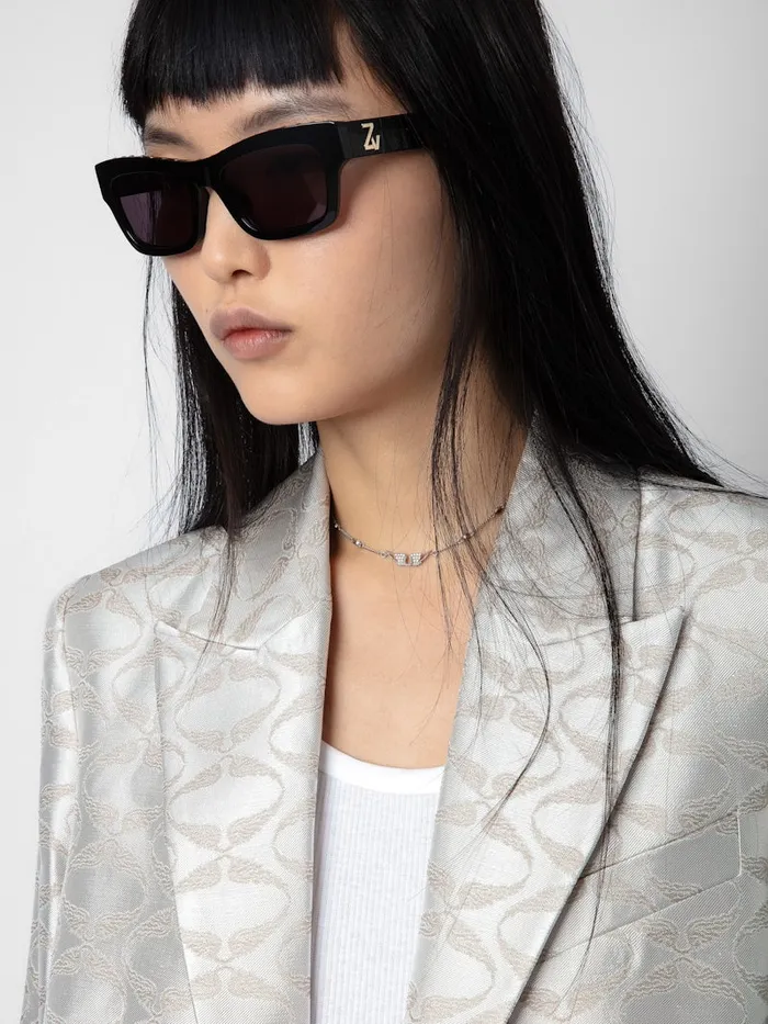 Women Zadig and Voltaire Blazers Vicka Wings Jacquard Blazer Scout