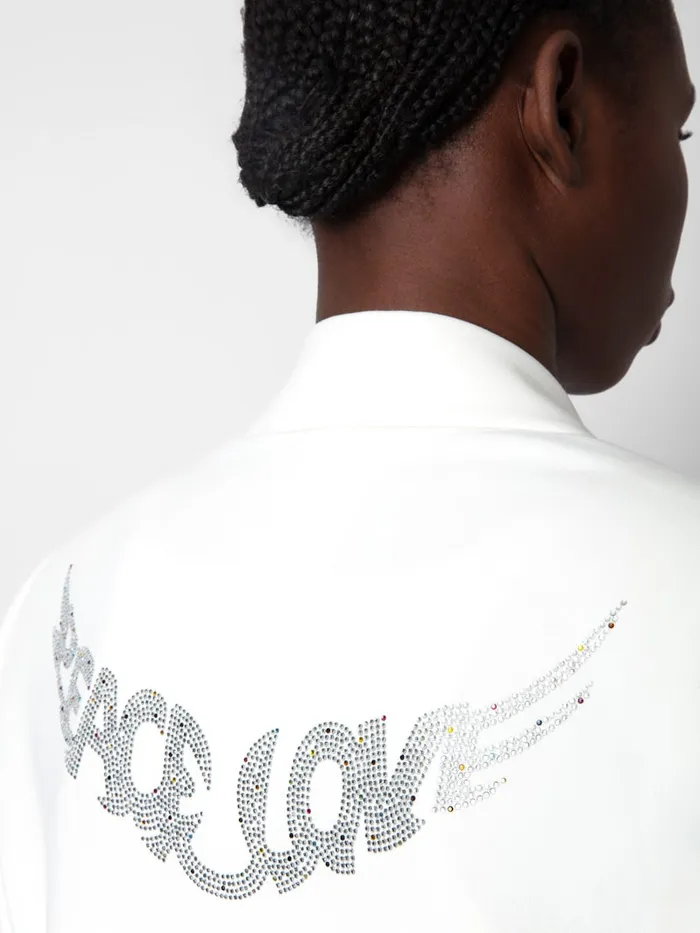 Women Zadig and Voltaire Blazers Visit Peace and Love Diamant Blazer Judo