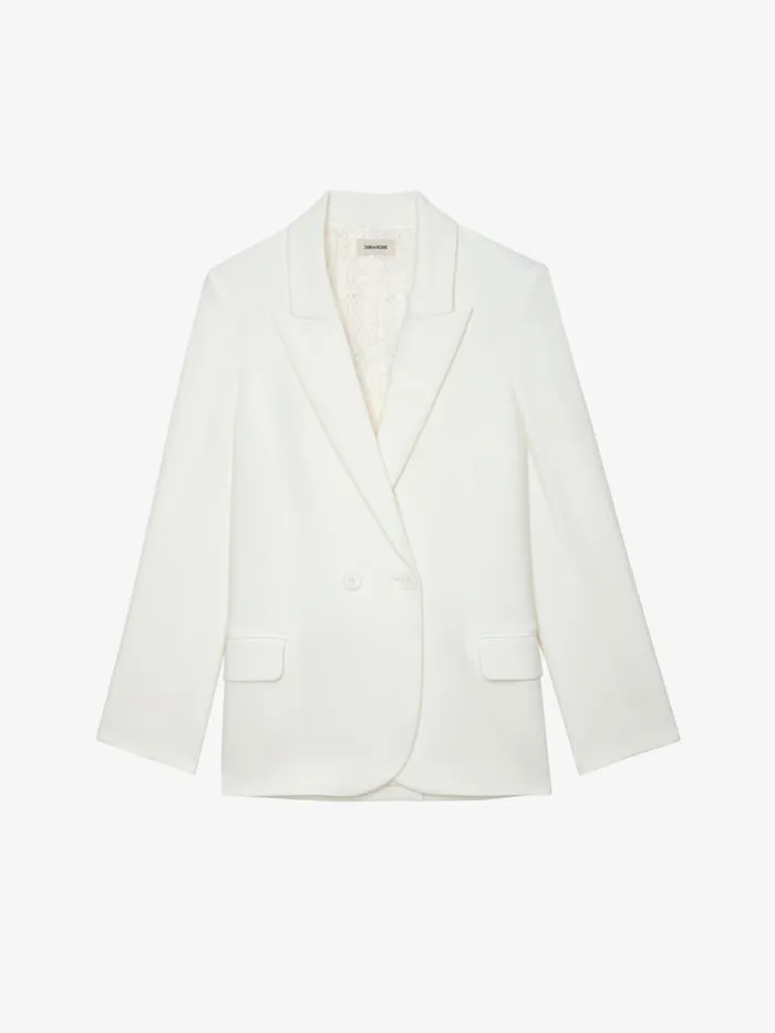 Women Zadig and Voltaire Blazers Visit Peace and Love Diamant Blazer Judo