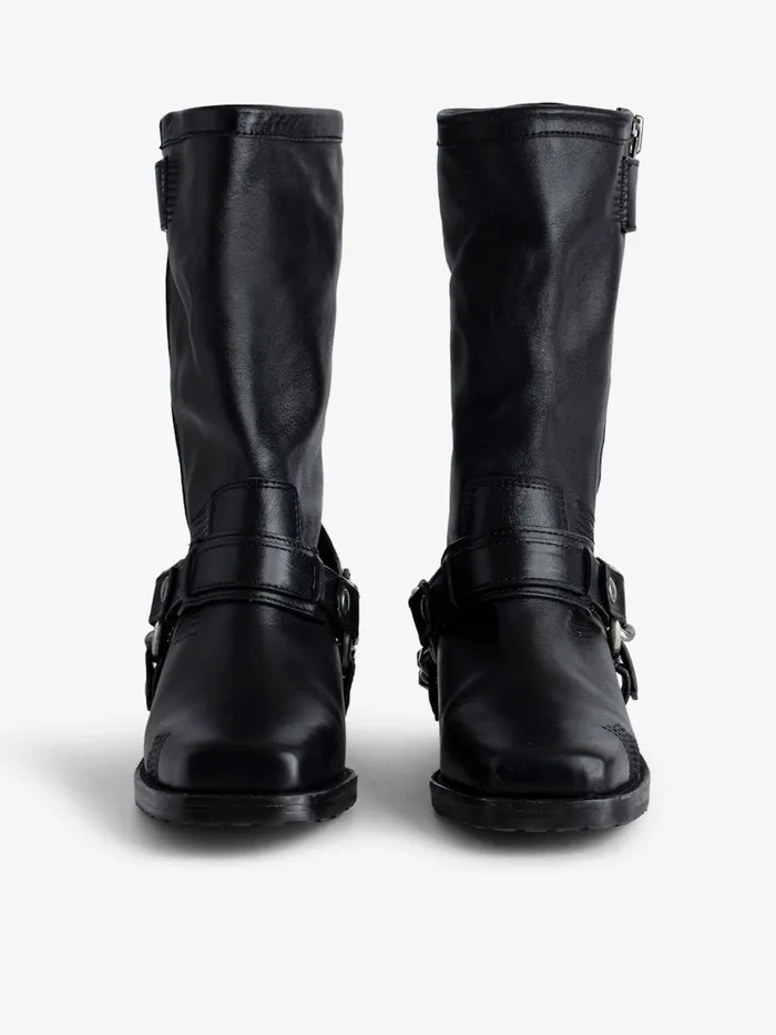 Women Zadig and Voltaire Boots Igata Ankle Boots Black