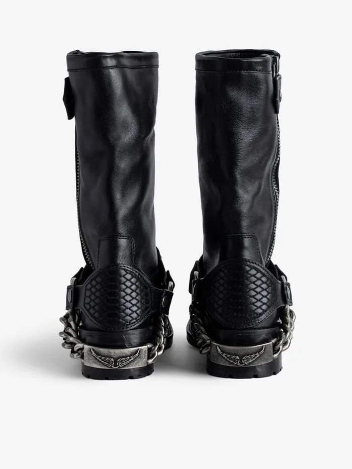 Women Zadig and Voltaire Boots Igata Ankle Boots Black