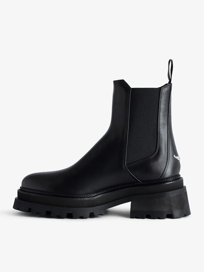 Women Zadig and Voltaire Boots Ride Chelsea Boots Black