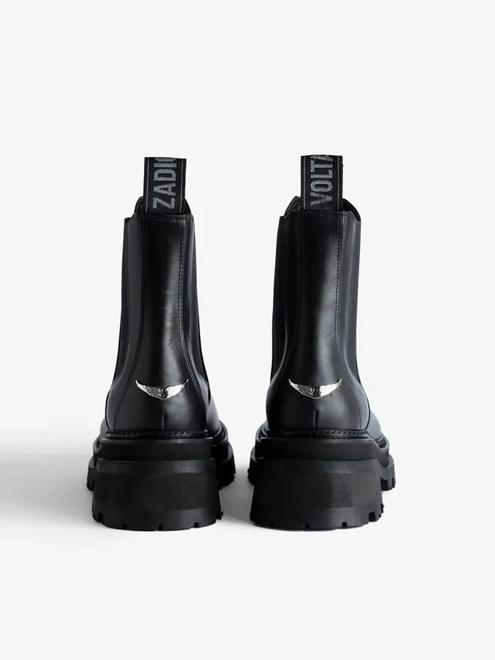 Women Zadig and Voltaire Boots Ride Chelsea Boots Black