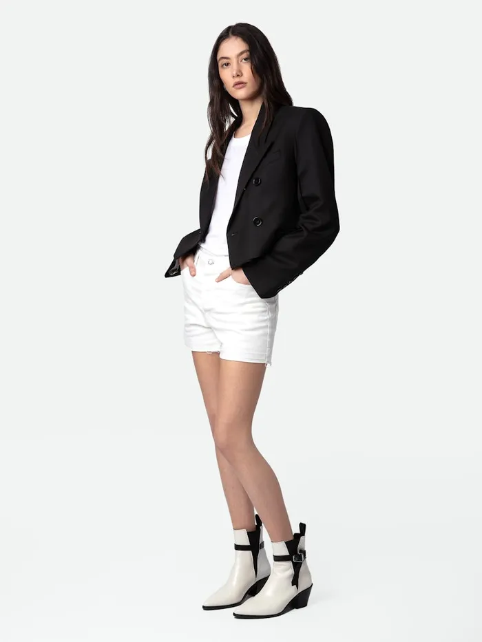 Women Zadig and Voltaire Boots Tyler Ankle Boots Ice