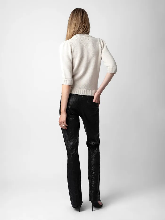 Women Zadig and Voltaire Cashmere Betsy Cardigan Ecru