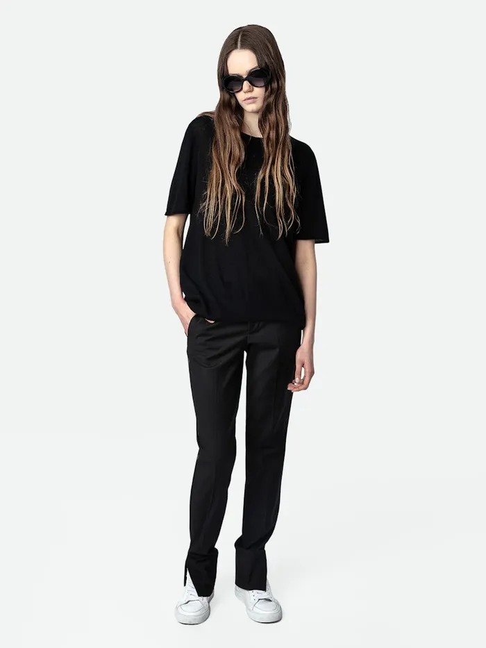 Women Zadig and Voltaire Cashmere Ida Cashmere Sweater Black