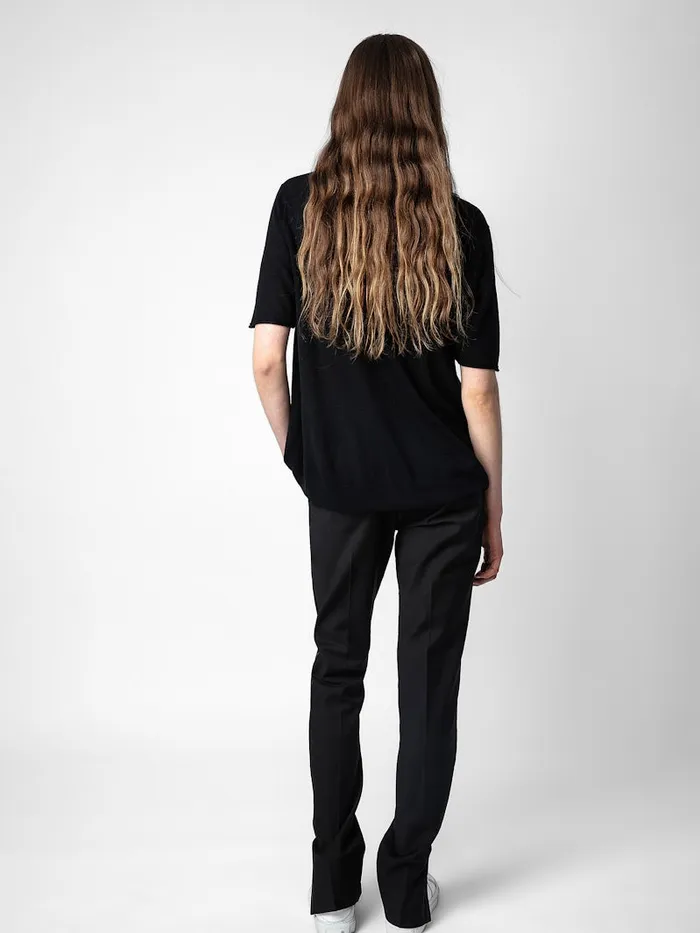 Women Zadig and Voltaire Cashmere Ida Cashmere Sweater Black