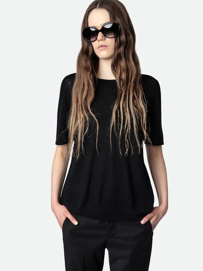 Women Zadig and Voltaire Cashmere Ida Cashmere Sweater Black
