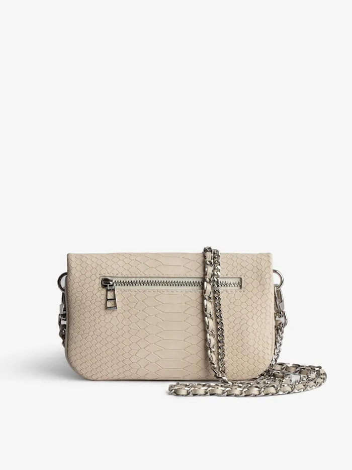 Women Zadig and Voltaire Clutches Nano Soft Savage Rock Clutch Flash