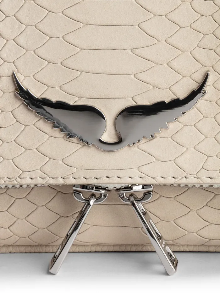 Women Zadig and Voltaire Clutches Nano Soft Savage Rock Clutch Flash