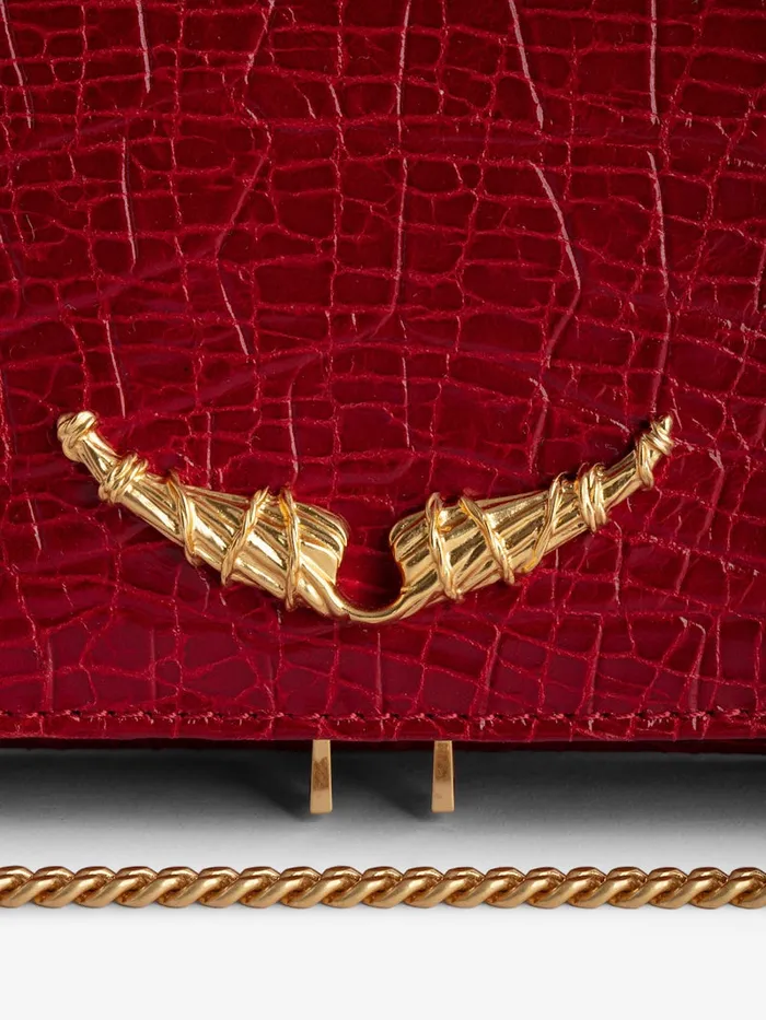 Women Zadig and Voltaire Clutches Rock Embossed Clutch Power