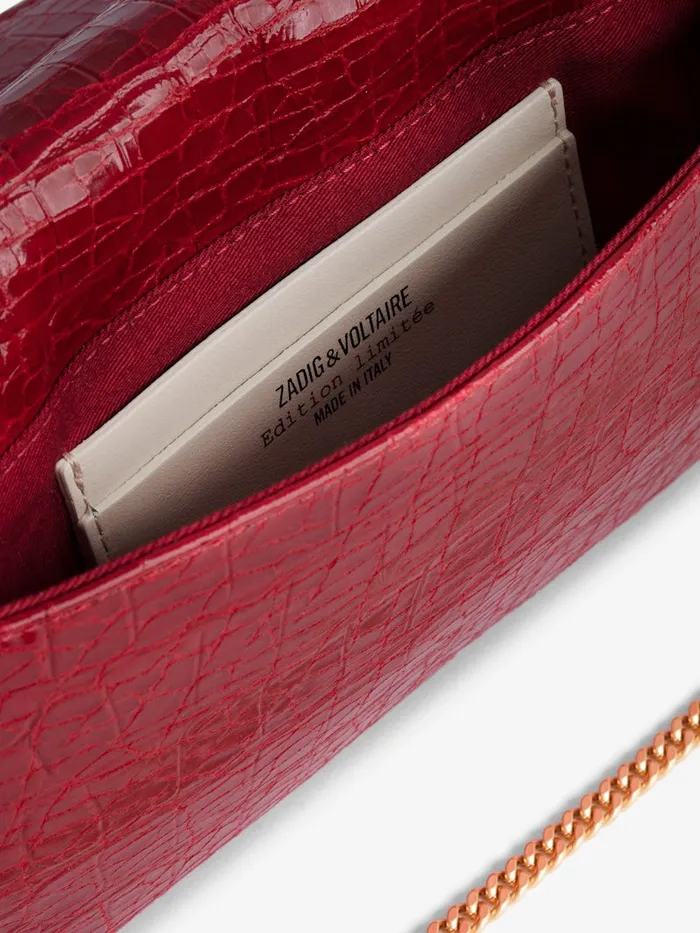 Women Zadig and Voltaire Clutches Rock Embossed Clutch Power