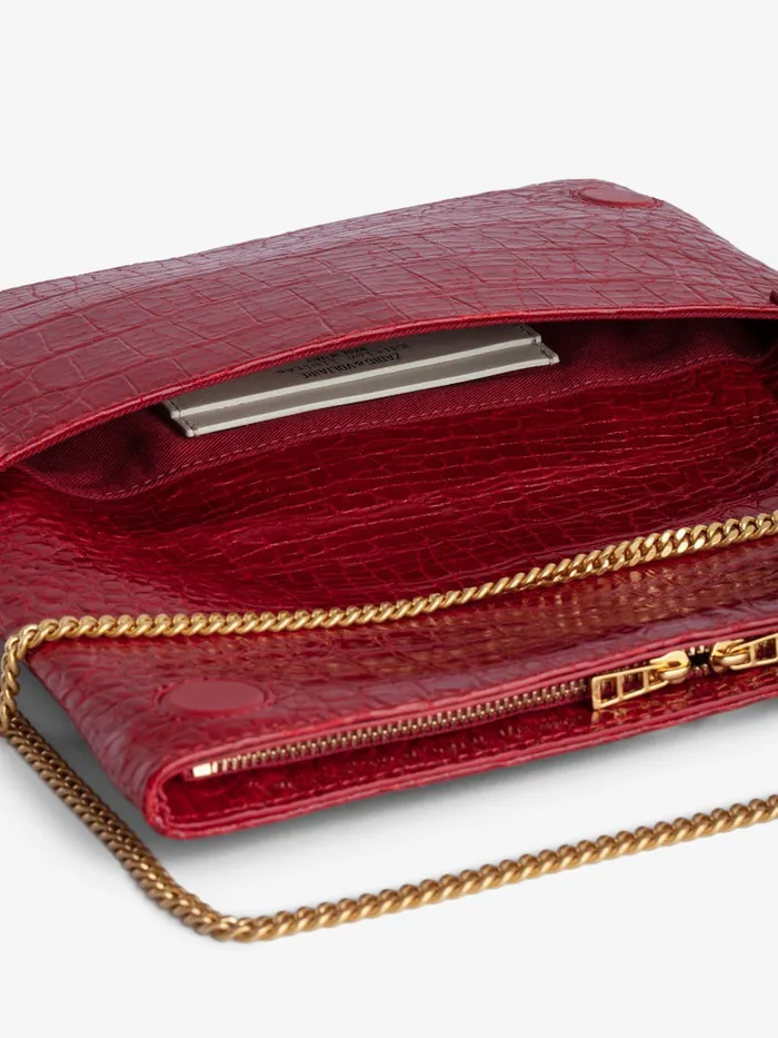 Women Zadig and Voltaire Clutches Rock Embossed Clutch Power