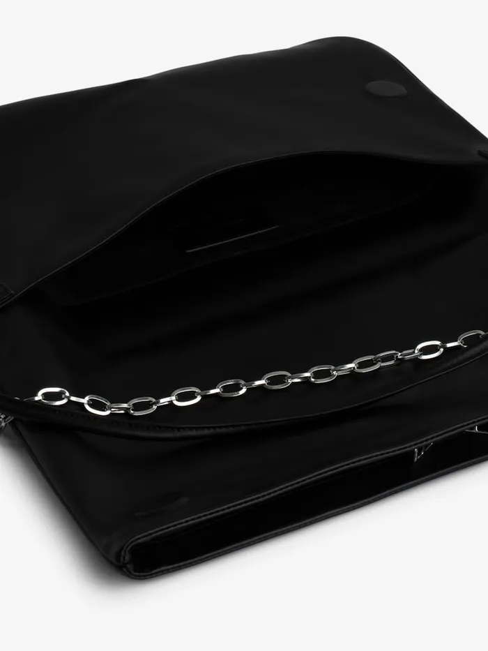 Women Zadig and Voltaire Clutches Rock Eternal XL Clutch Black