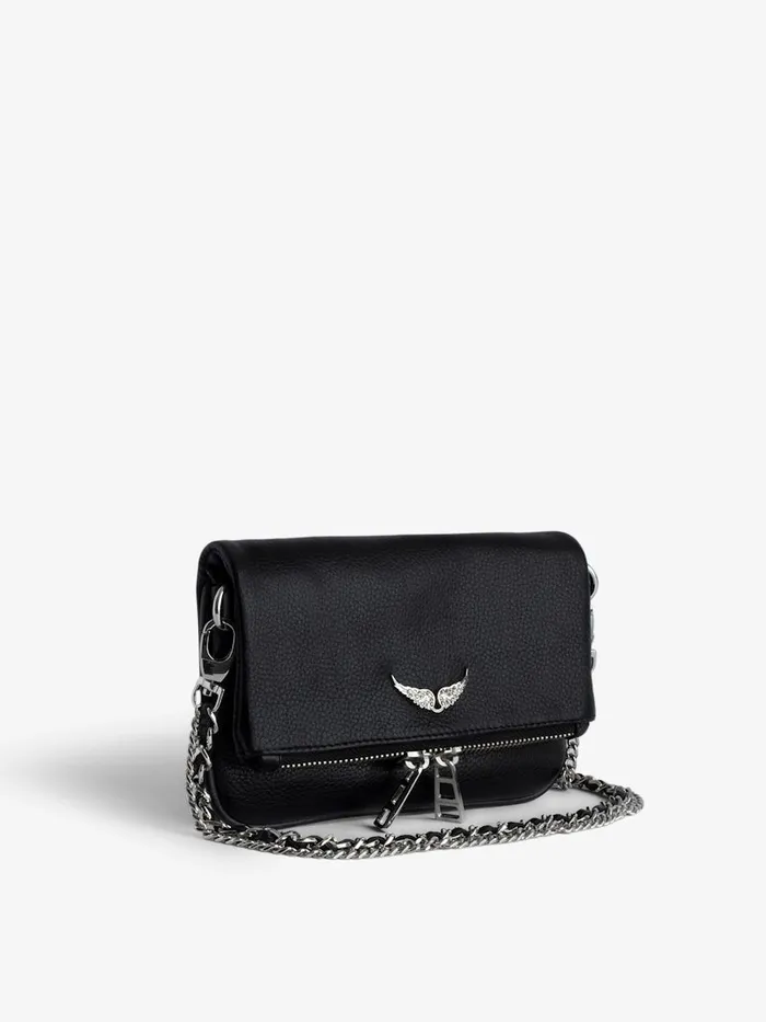 Women Zadig and Voltaire Clutches Rock Nano Bag Black