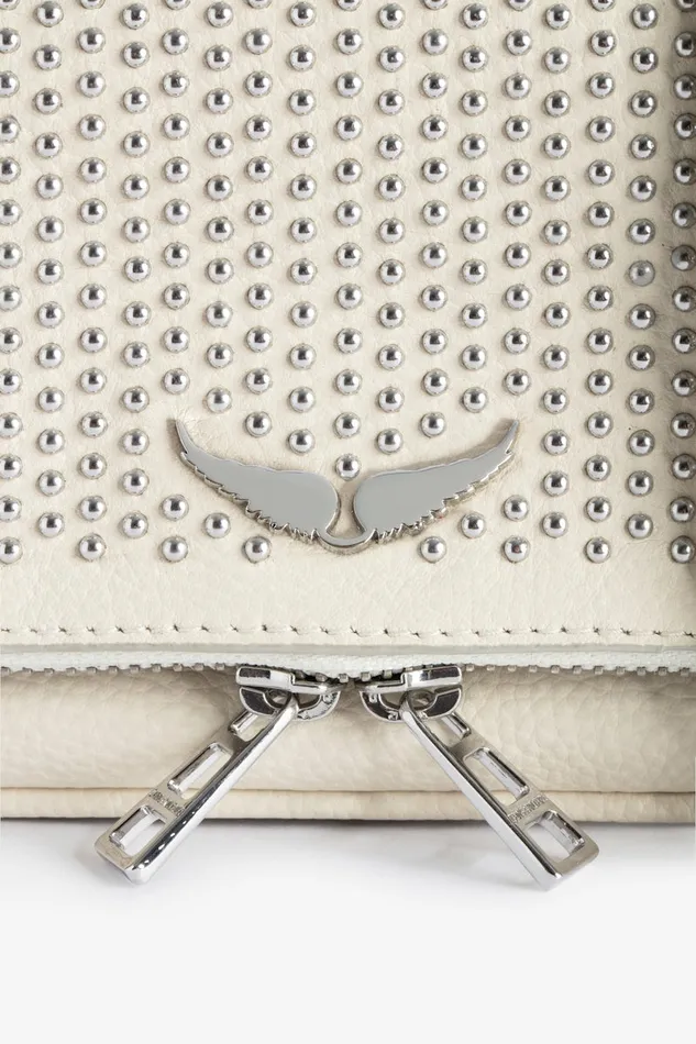 Women Zadig and Voltaire Clutches Rock Nano Dotted Swiss Clutch Flash