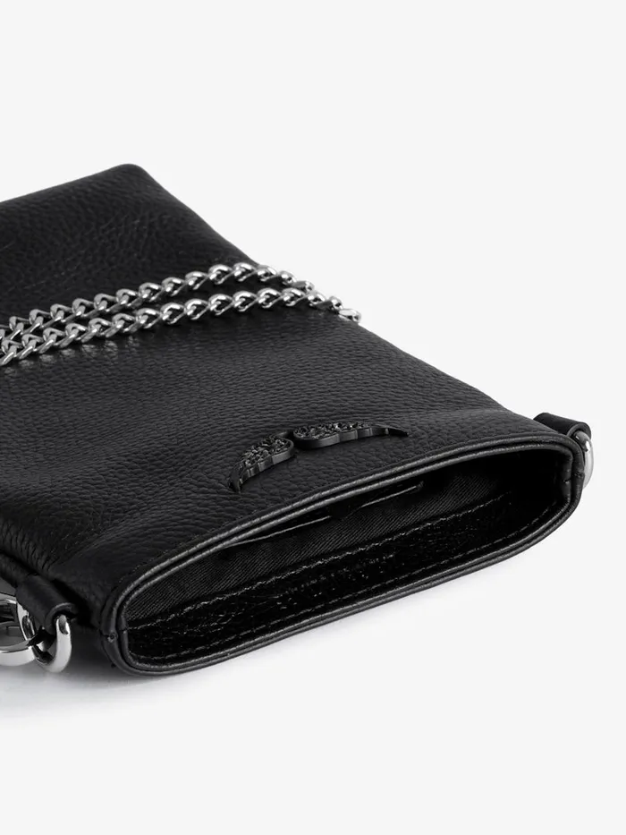 Women Zadig and Voltaire Clutches Rock Pouch Clutch Black