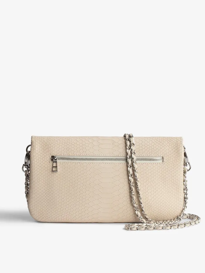 Women Zadig and Voltaire Clutches Rock Soft Savage Clutch Flash