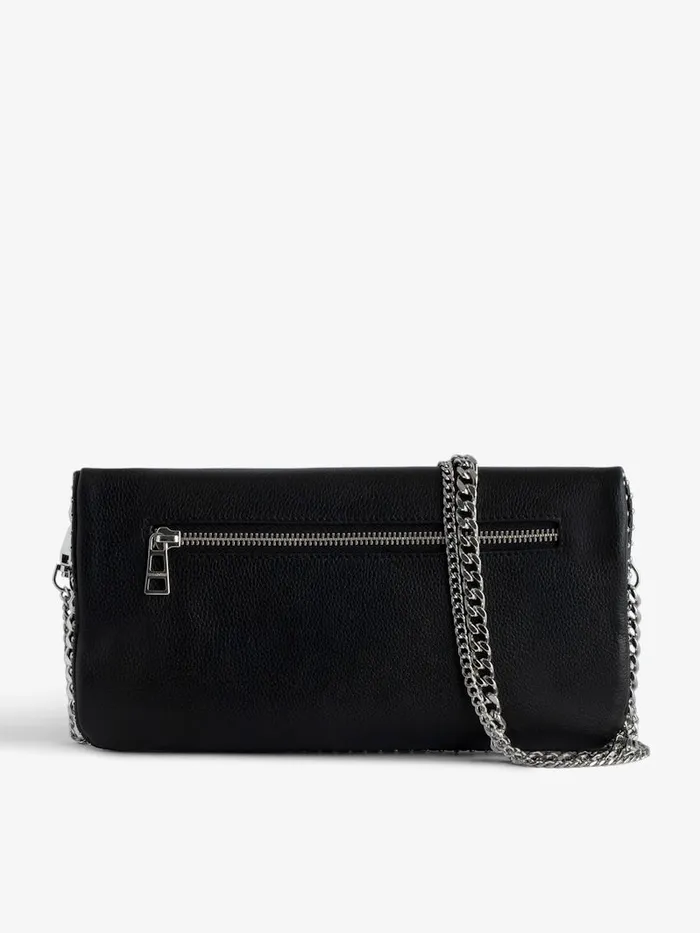 Women Zadig and Voltaire Clutches Rock Studs Clutch Black