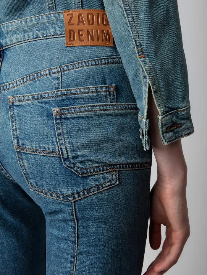 Women Zadig and Voltaire Denim Elvira Jeans Light Blue