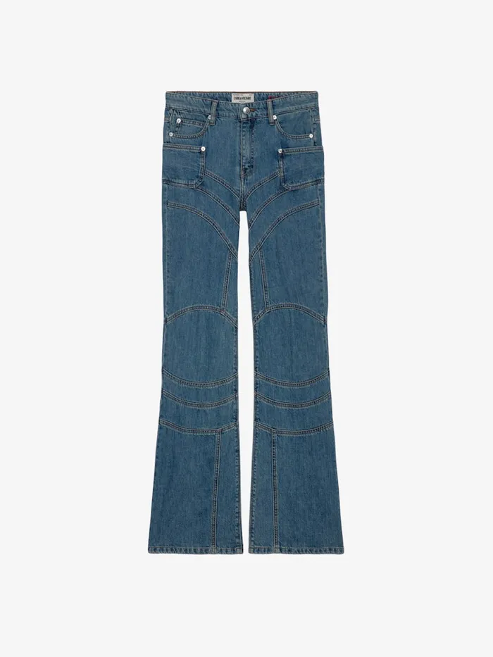 Women Zadig and Voltaire Denim Elvira Jeans Light Blue