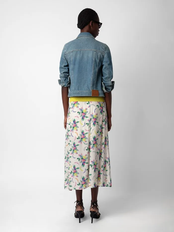 Women Zadig and Voltaire Dresses and Skirts June Skirt Mastic