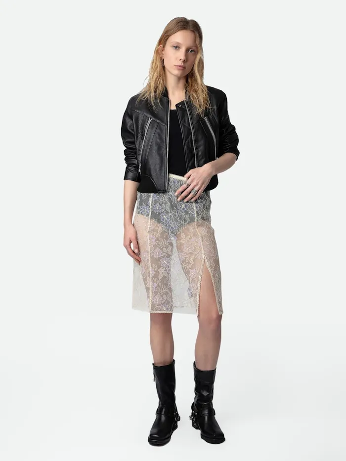 Women Zadig and Voltaire Dresses and Skirts Justicia Skirt Scout