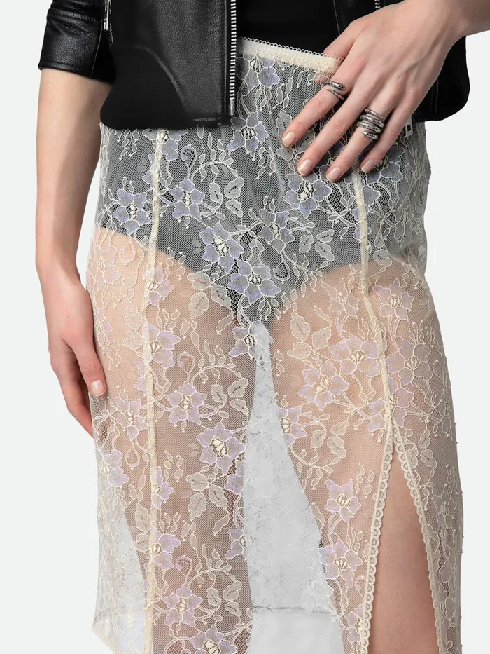 Women Zadig and Voltaire Dresses and Skirts Justicia Skirt Scout