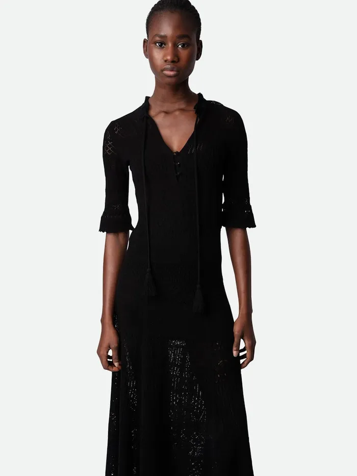 Women Zadig and Voltaire Dresses and Skirts Memphis Dress Black