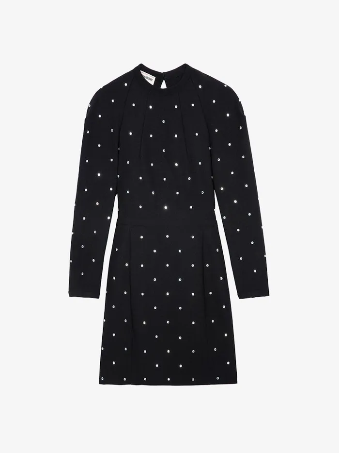 Women Zadig and Voltaire Dresses and Skirts Racia Diamant Dress Black