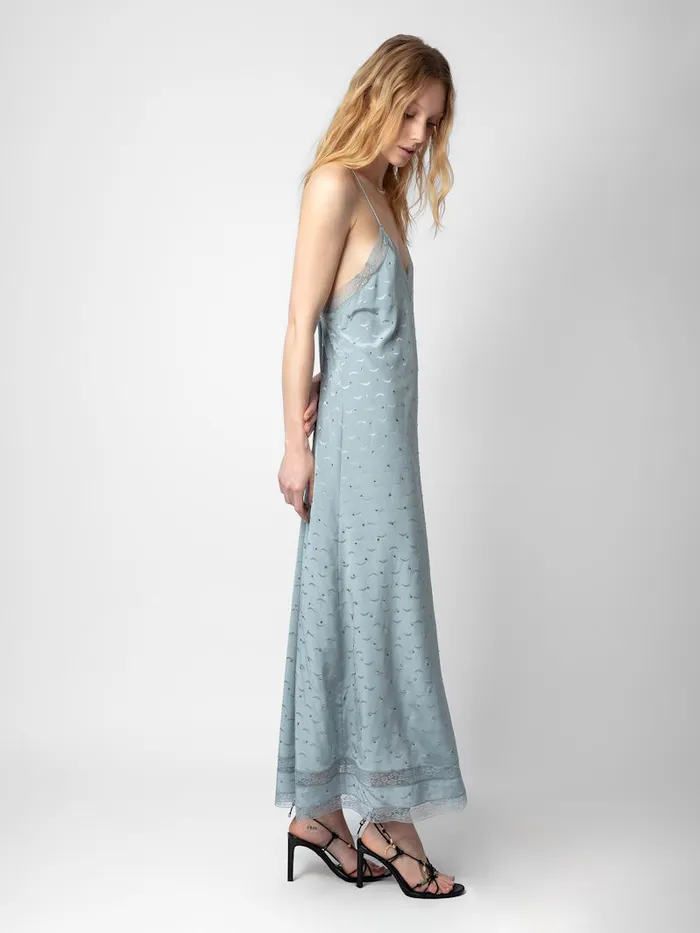Women Zadig and Voltaire Dresses and Skirts Reman Silk Jacquard Dress Glacier