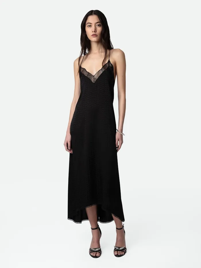 Women Zadig and Voltaire Dresses and Skirts Risty Jac ZV Silk Dress Black