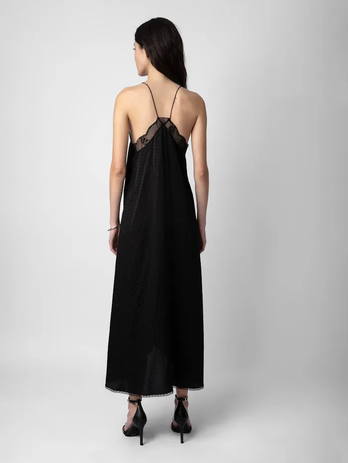 Women Zadig and Voltaire Dresses and Skirts Risty Jac ZV Silk Dress Black Women Zadig and Voltaire Dresses and Skirts Risty Jac ZV Silk Dress Black
