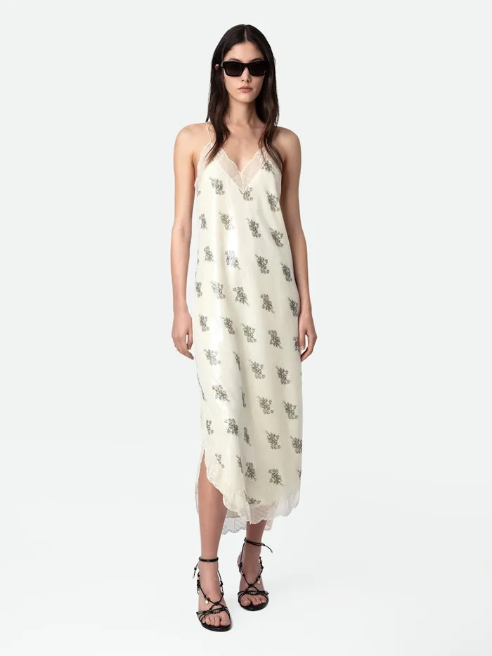 Women Zadig and Voltaire Dresses and Skirts Ristyl Sequin Dress Mastic
