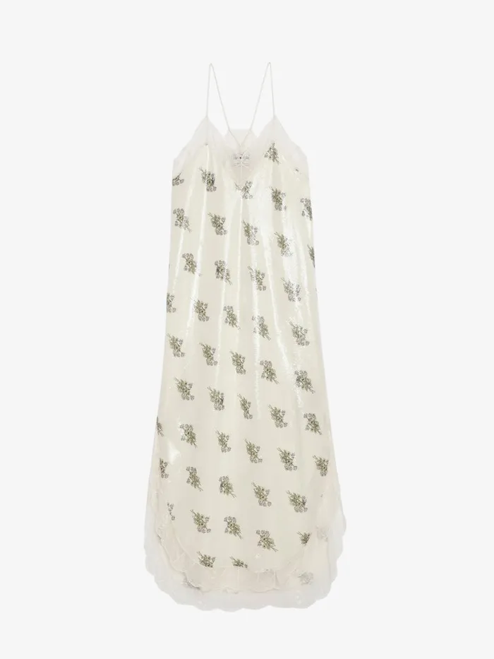 Women Zadig and Voltaire Dresses and Skirts Ristyl Sequin Dress Mastic