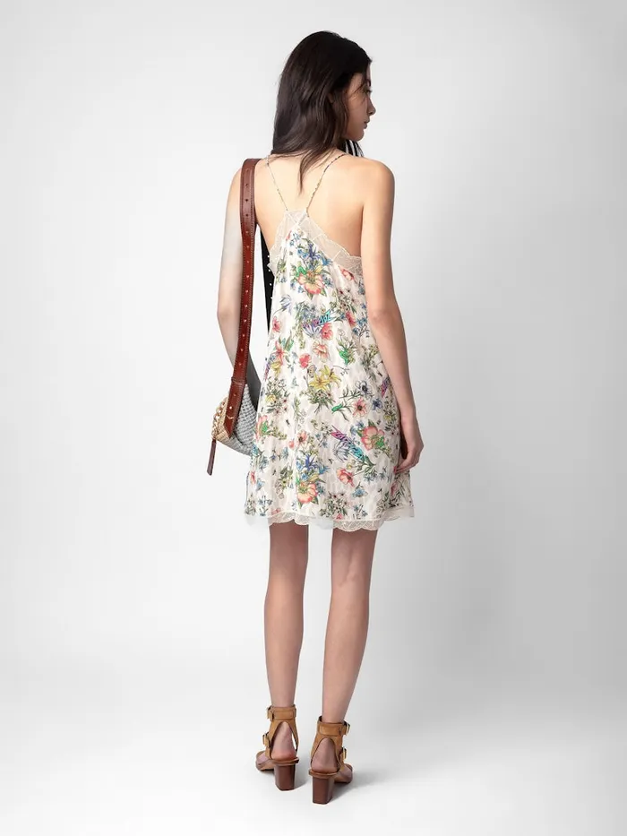 Women Zadig and Voltaire Dresses and Skirts Ristyz Silk Dress Vanille