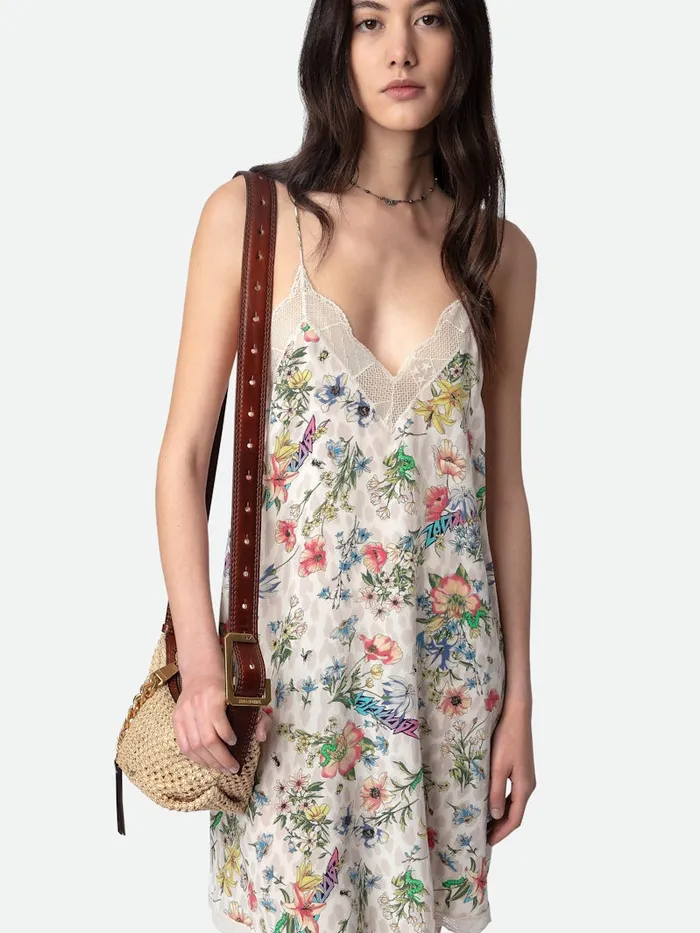 Women Zadig and Voltaire Dresses and Skirts Ristyz Silk Dress Vanille