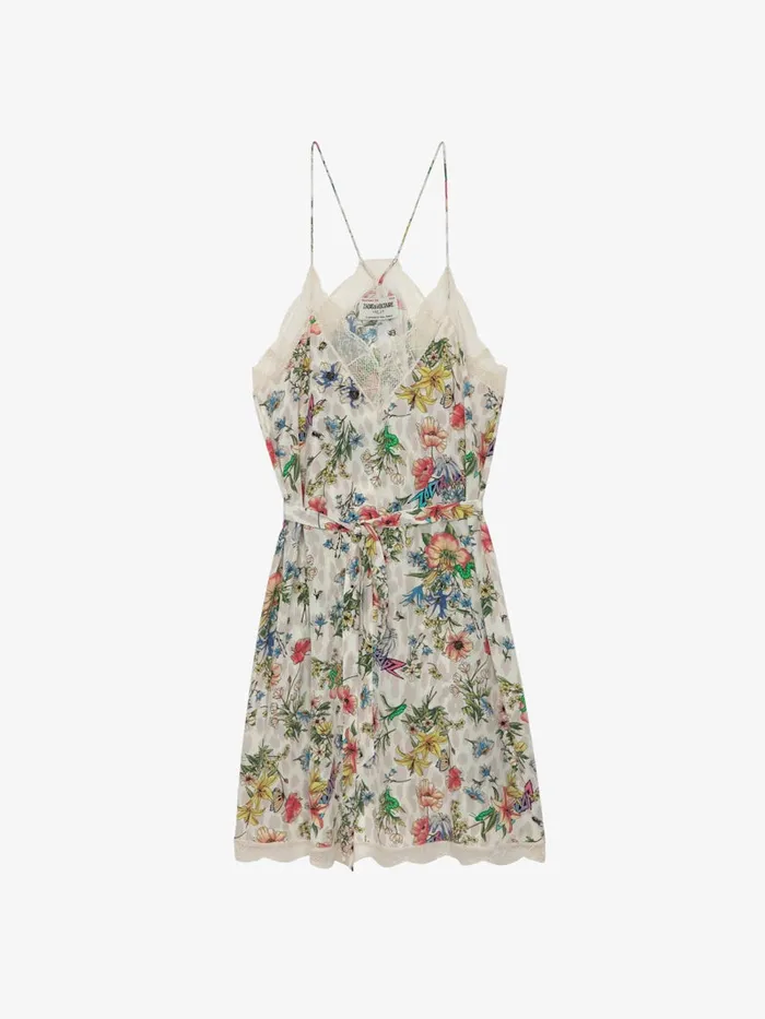 Women Zadig and Voltaire Dresses and Skirts Ristyz Silk Dress Vanille