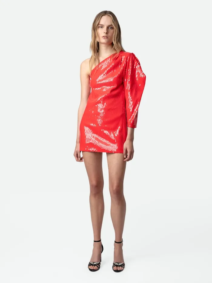 Women Zadig and Voltaire Dresses and Skirts Roely Sequin Dress Japon