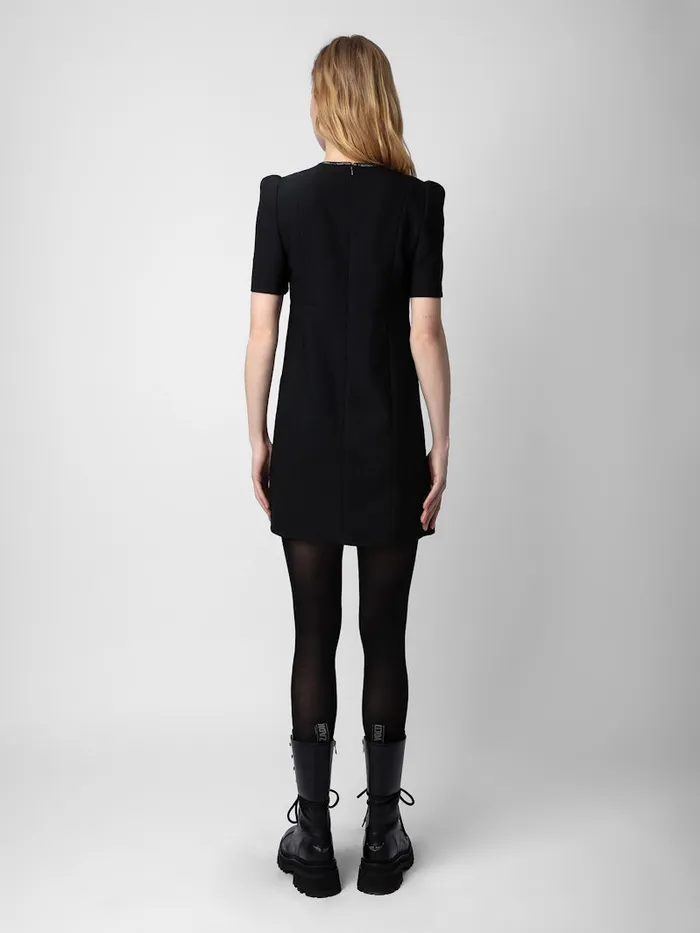 Women Zadig and Voltaire Dresses and Skirts Roxelle Diamant Dress Black
