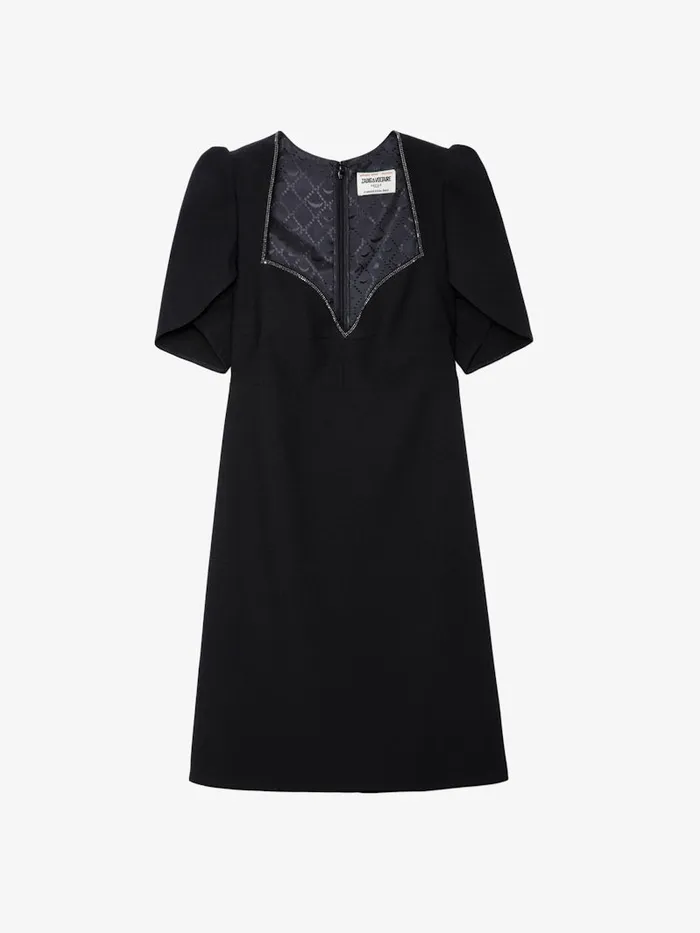 Women Zadig and Voltaire Dresses and Skirts Roxelle Diamant Dress Black