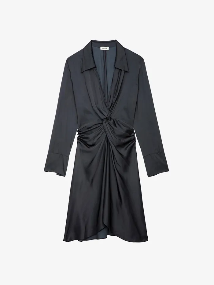 Women Zadig and Voltaire Dresses and Skirts Rozo Satin Dress Black
