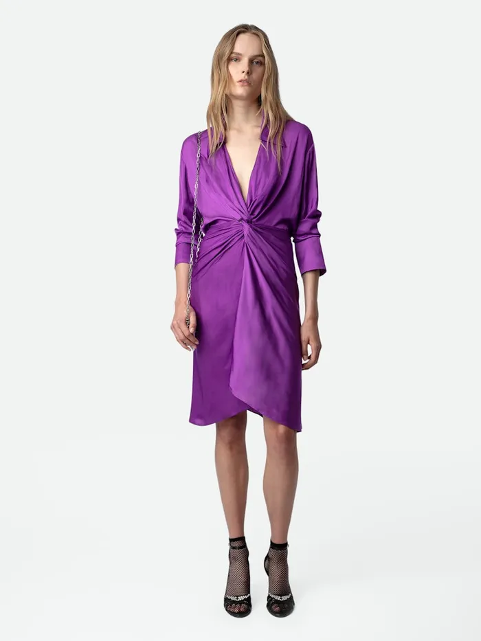 Women Zadig and Voltaire Dresses and Skirts Rozo Satin Dress Goa