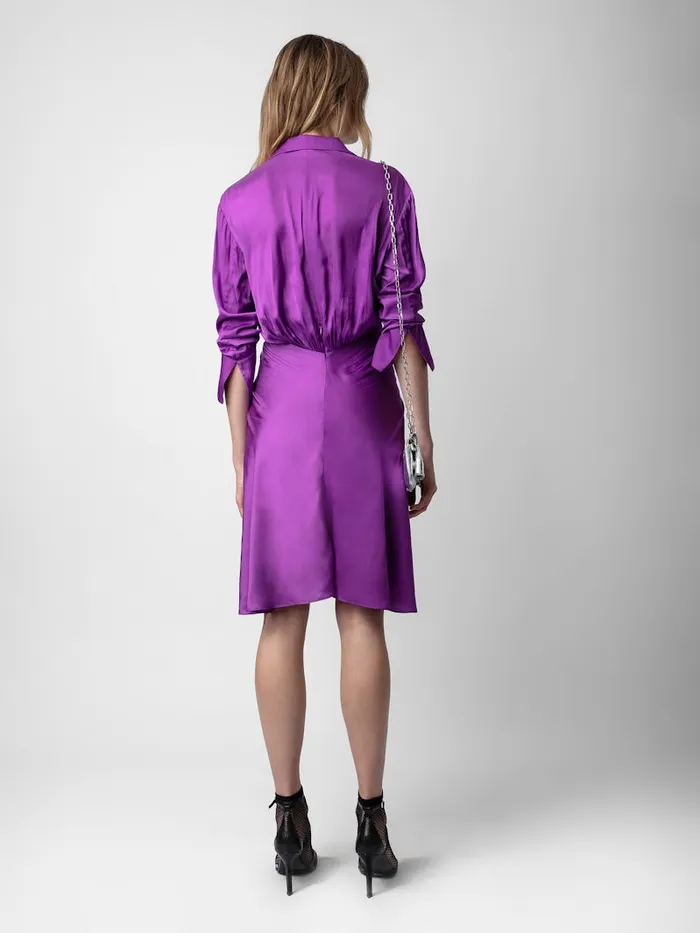 Women Zadig and Voltaire Dresses and Skirts Rozo Satin Dress Goa