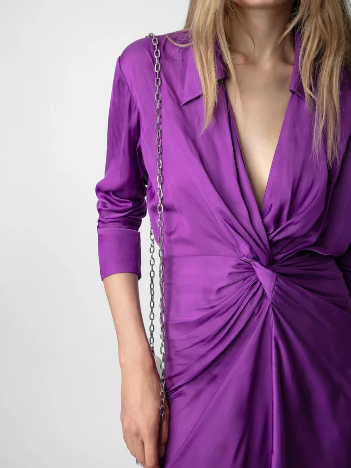Women Zadig and Voltaire Dresses and Skirts Rozo Satin Dress Goa