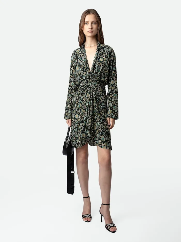 Women Zadig and Voltaire Dresses and Skirts Rozo Silk Dress Black