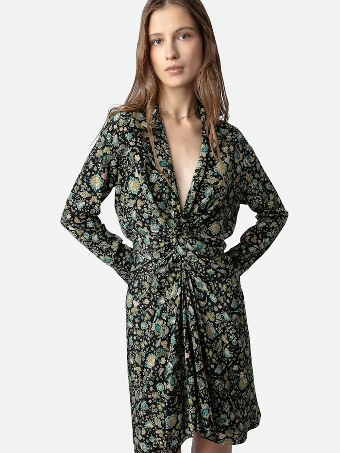 Women Zadig and Voltaire Dresses and Skirts Rozo Silk Dress Black